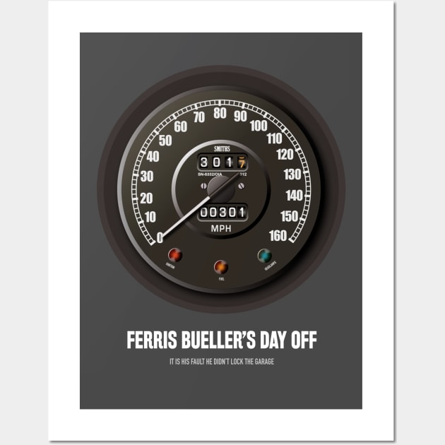 Ferris Bueller’s Day Off - Alternative Movie Poster Wall Art by MoviePosterBoy